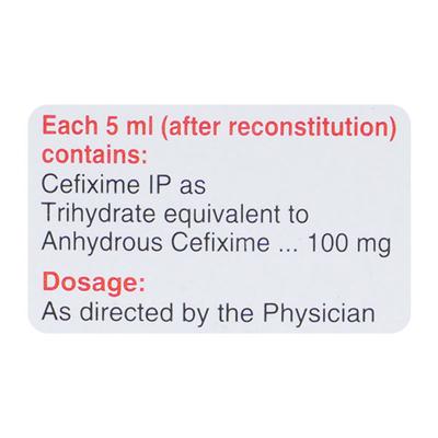 Omnix 100mg Dry Syrup 30ml - Bacterial Infections-Cep
