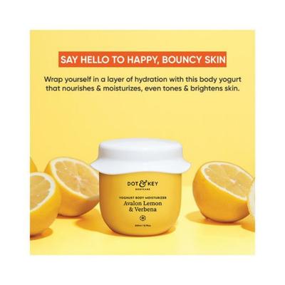 Dot & Key Yoghurt Body Moisturizer Avalon Lemon & Verbena 200 ml - Creams/Oils/Lotions