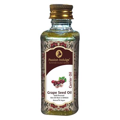 Passion Indulge GRAPE SEED Carrier oil for skin care 60ML - Carrier Oils