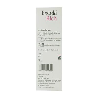 EXCELA RICH FACIAL HYDRATING Lotion 50gm - Dry Skin-Emo