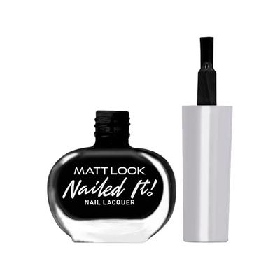 Matt Look Nailed It Nail Polish, Chip Free, Quick Dry, Longer Stay, Highly Pigmented Lacquer, Natural Finish , Cool Grey 18 10 ml - Nail Polish