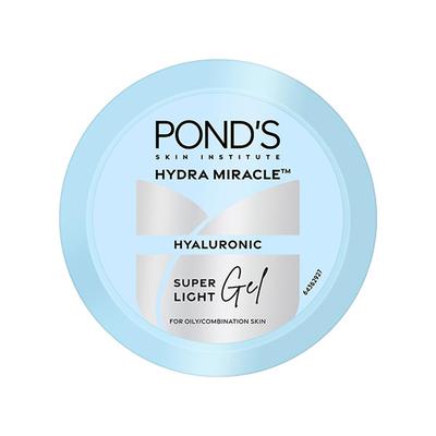 Ponds Super Light Gel Oil-Free Moisturize with Hyaluronic Acid & Vitamin E - 200ml - Face Moisturizers