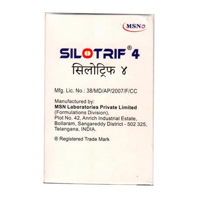 SILOTRIF 4 Capsule 10's - Bladder And Prostate Disorders-Dru