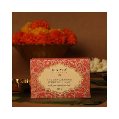 Kama Ayurveda Red Sandalwood Soap 125 gm - Soaps