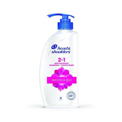 Head and Shoulders 2-In-1 Smooth and Silky Anti Dandruff Shampoo + Conditioner 650ml - Shampoos