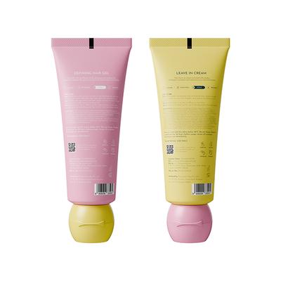 Fix My Curls Protein Styling Duo for Curly, Wavy, Dry and Frizzy Hair Enriched with Jojoba and Sunflower Oil 100gm Each 2's - Hair Sets & Kits