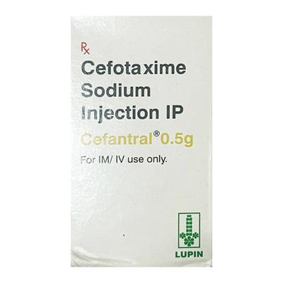 Cefantral 0.5gm Injection 1's - Bacterial Infections-Cep