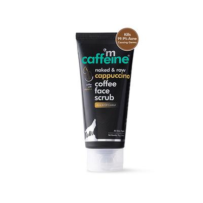 mCaffeine Cappuccino Coffee Face Scrub - 75gm - Face Scrubs