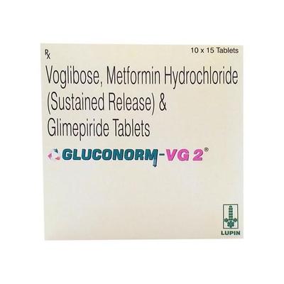 Gluconorm VG 2mg Tablet 15'S - Diabetes-Ant