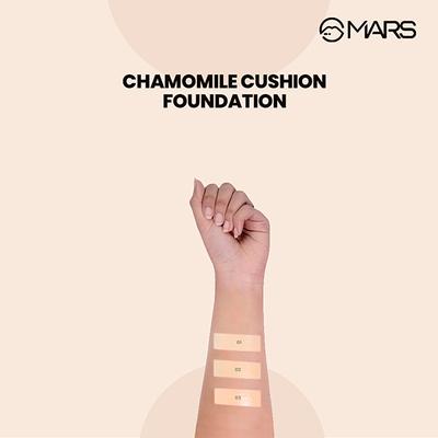 MARS Mushroom Cushion Foundation with Applicator - 02 20 gm - Foundation