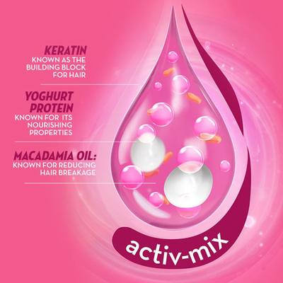 Sunsilk Lusciously Thick & Long Shampoo With Keratin, Yoghurt Protein & Macadamia Oil For 2X thicker & Fuller Hair 1000 ml - Shampoos