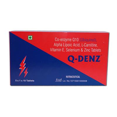 Q DENZ Tablet 10's - Supplements-Sup