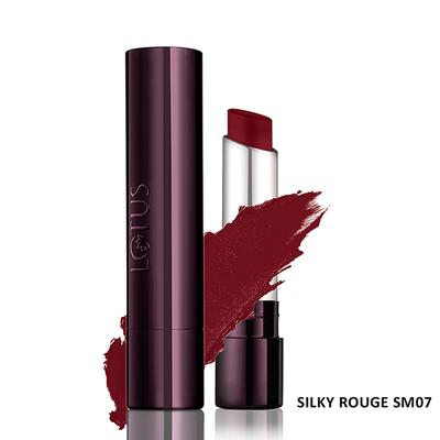 Lotus Makeup Proedit Silk Touch Matte Lip Color Silky Rouge Sm07 4.2 gm - Lipsticks