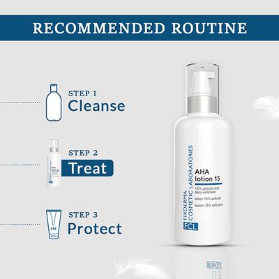 Fixderma Cosmetic Laboratories (FCL) AHA 15 Lotion 100ml - Lotions & Creams
