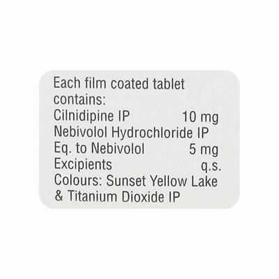 NEBISTAR LN 5 Tablet 10's - Hypertension-Bet