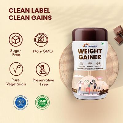Dr. Morepen Weight Gainer - Irish Chocolate 500 gm - Weight Gain
