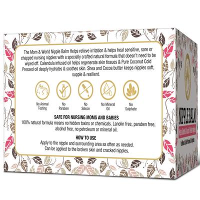 Mom & World Nipple Balm 50 gm - Breast Care Creams