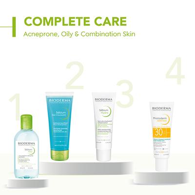 Bioderma Sebium Gel Moussant 100 ml - Face Wash & Cleansers