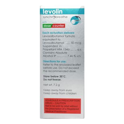 LEVOLIN SYNCHROBREATHE Inhaler 120md - Asthma/COPD-Ast