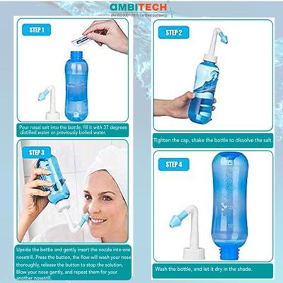 AmbiTech JalNeti Bottle 300 ml - Respiratory Therapy