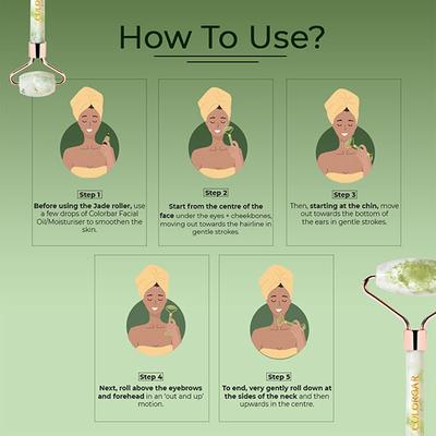 Colorbar Jade Roller 12 gm - Massagers