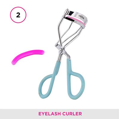 Vega Eyelash and Brow Set (EBS - 01) 1's - Eyelash Curlers