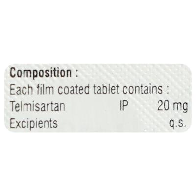 TELMAVAC 20 Tablet 10's - Hypertension-Ang