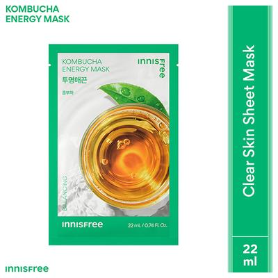 Innisfree Kombucha Energy Mask 22 ml - Sheet Masks