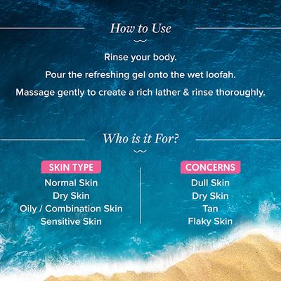 Aqualogica Radiance + Squishy Shower Gel With Watermelon & Niacinamide 250 ml - Shower Gels & Body Wash