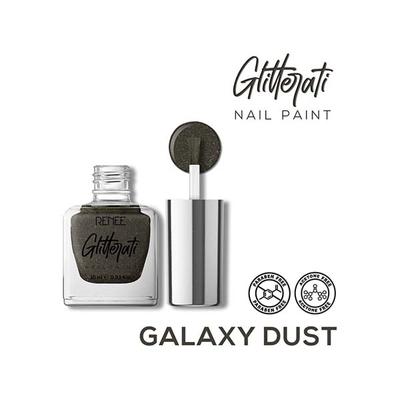 RENEE Glitterati Nail Paint - Galaxy Dust 10 ml - Nail Polish