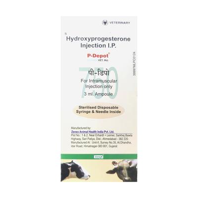 P DEPOT (VET) Injection 3ml - Veterinary-Pharma