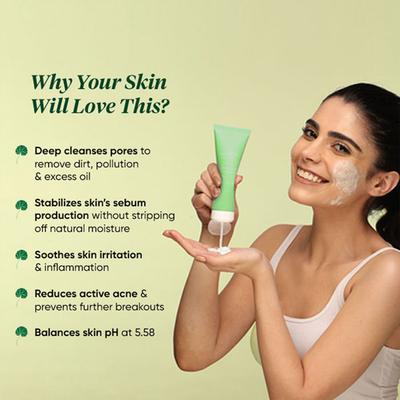 Dot & Key Cica Calming Blemish Clearing Face Wash 120 ml - Face Wash & Cleansers