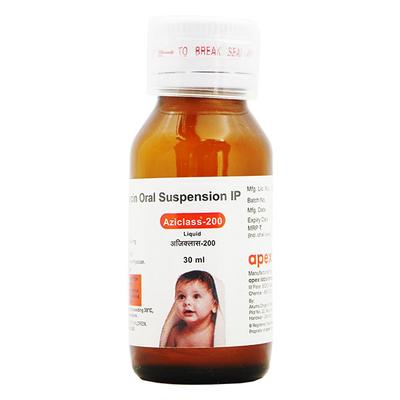Aziclass 200mg Syrup 30ml - Bacterial Infections-Mac