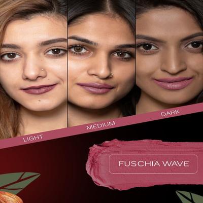 Facescanada Weightless Matte Finish Lipstick Fuschia Wave 02 4.5 gm - Lipsticks