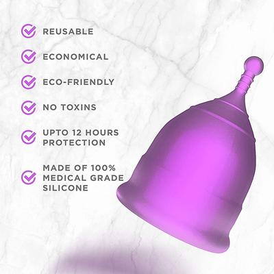 Pee Safe Period Care Combo- Menstrual Cup (Extra Small) & Intimate Wash Women 150 ml - Menstrual Cups