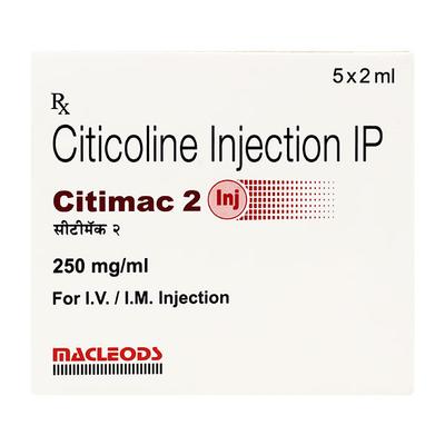 Citimac 250mg Injection 2ml - Nootropics And Neurotrophics