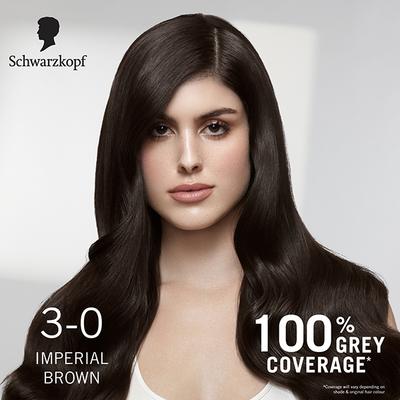 Schwarzkopf Colour Specialist At Home Permanent Hair Colour - 3.0 Imperial Brown 165 ml - Crème
