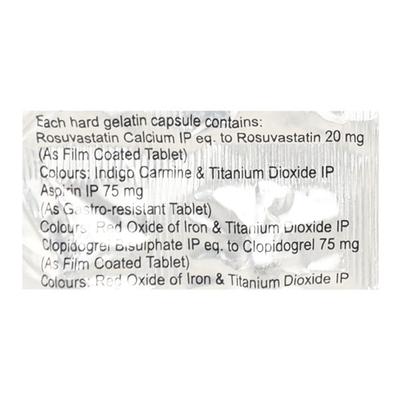 Arvast Gold 20Mg Capsule 10's - High Cholesterol-Dys