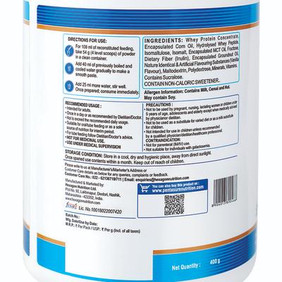 PentaSure 2.0 High Protein High Calorie Powder - Vanilla Flavour 400 g - Daily Health Drinks