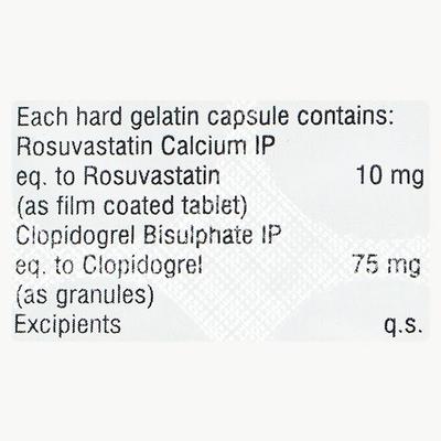 ROSUVOTIN CV 10 Capsule 10's - Blood Clot-Ant