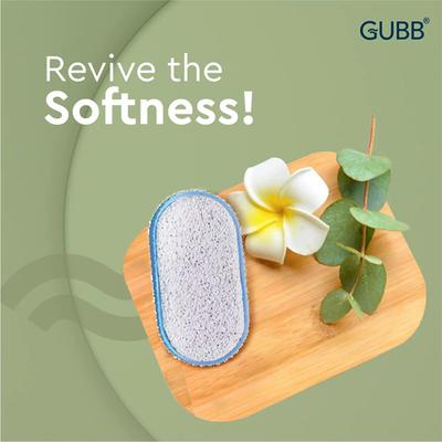 GUBB Pumice Stone With Rubber Grip 70 gm - Manicure & Pedicure Kits