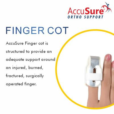 Accusure Finger Cot (M) (F-2) - Hand/Wrist Supports