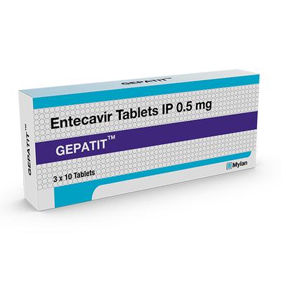 GEPATIT 0.5mg Tablet 10's - Viral infections-Ant