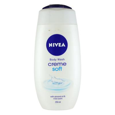 Nivea Creme Soft Body Wash Cream - Almond Oil 250 ml - Shower Gels & Body Wash