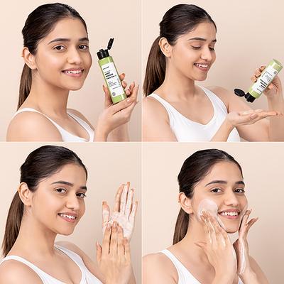 Brillare Neem Powder Face Wash For Clear, Purified, Acne Prone Skin 30 gm - Face Washes