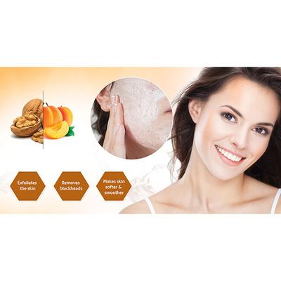 Face And Body Scrub With Walnut And Apricot 500 gm - Face Scrubs