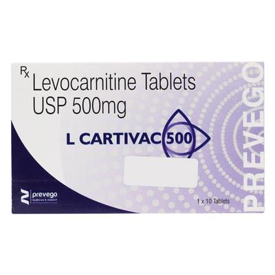 L CARTIVAC 500 Tablet 10's - Supplements-Sup