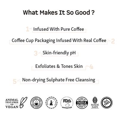 Mcaffeine Naked & Raw Coffee Espresso Body Wash 300 ml - Shower Gels & Body Wash