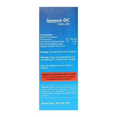 Leemol DC Syrup 60ml - Pain relief-Ano