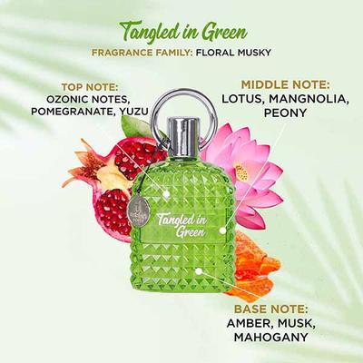 Lyla Blanc Urban Scent Tangled In Green Long Lasting Perfume For Women 100 ml - Women Perfumes (Edt/Edp)